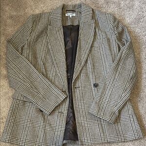 Reformation Winston Blazer in Toffee XS